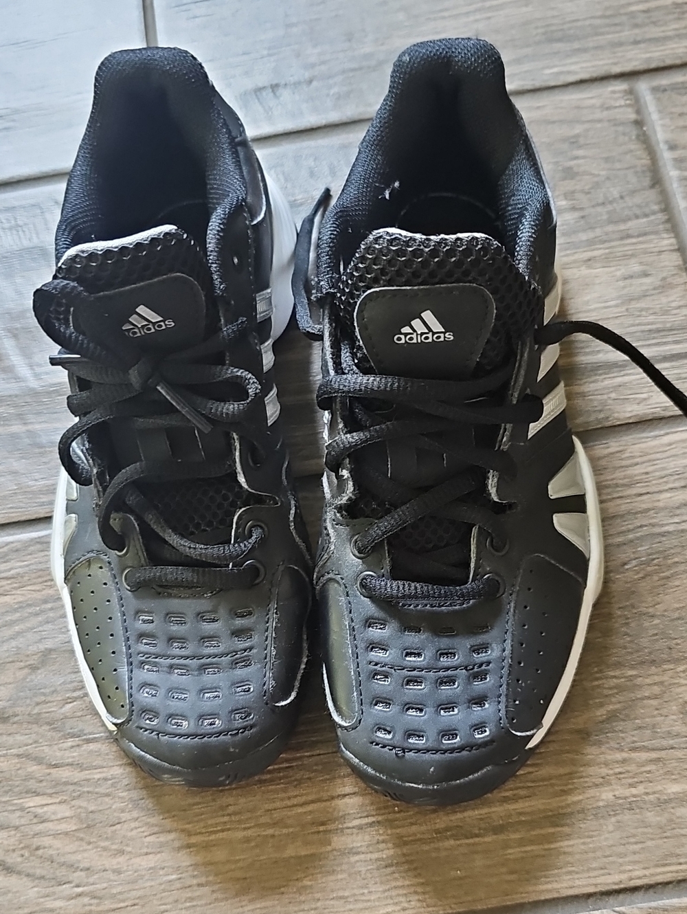 Adidas Kids Black Athletic Sneakers